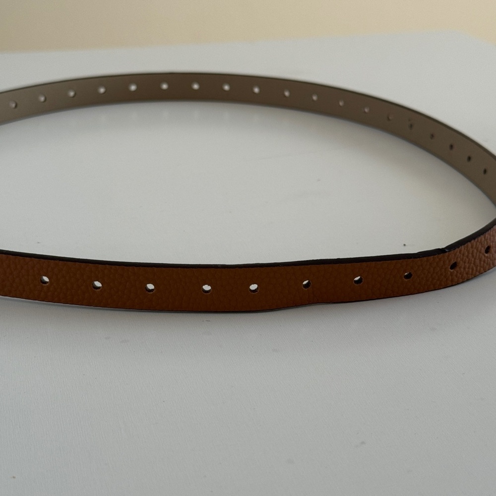 Steve Madden Tan Leather Belt Size Large Great Condition! - Picture 4 of 5